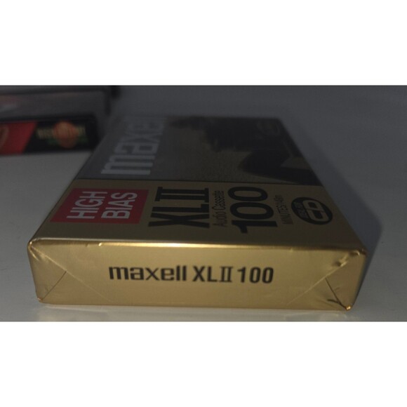 Cassette Tape Lot of 10 Sealed 7 TDK D60 High Output 3 Maxell High Bias XLII - Picture 4 of 13